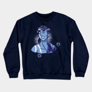 Jace, Incredible Blue Mage for Colors Crewneck Sweatshirt